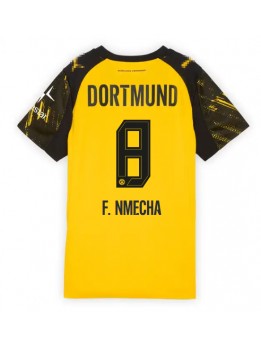 Borussia Dortmund Felix Nmecha #8 Replika Hemmakläder Dam 2025-26 Kortärmad